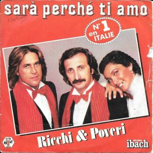 Sara perche ti amo – Ricchi e Poveri Tablature pour diato. à 2 rangs